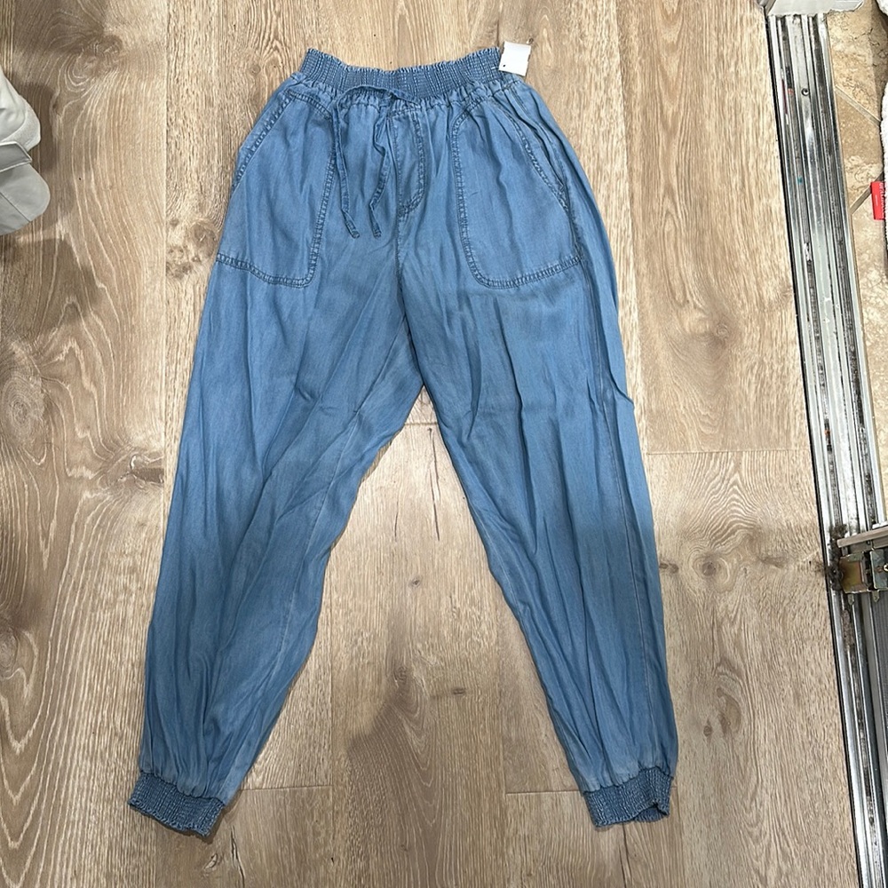 Jean joggers
